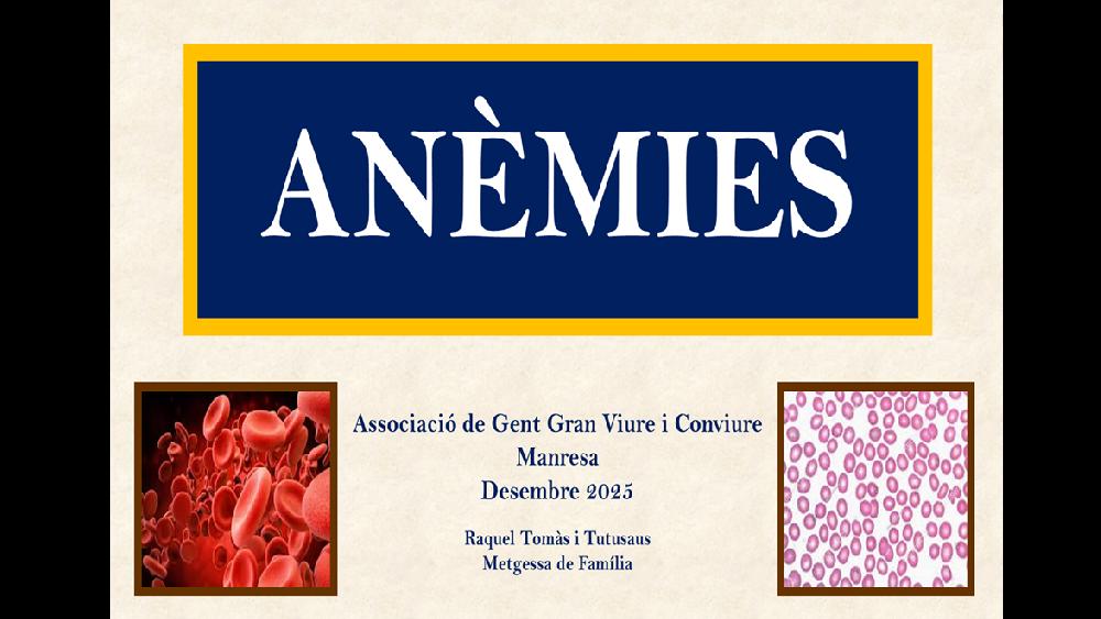 Conferència 3-12-25 Anèmies