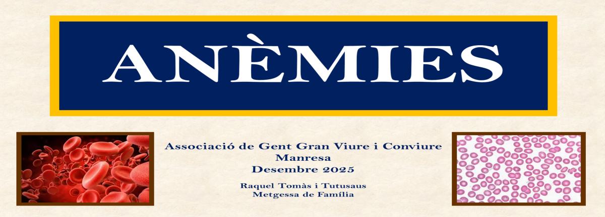 Conferència 3-12-25 ANÈMIES