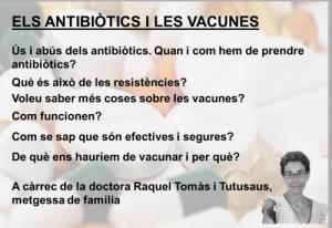 Conferència Antibiotics i vacunes   1-2024