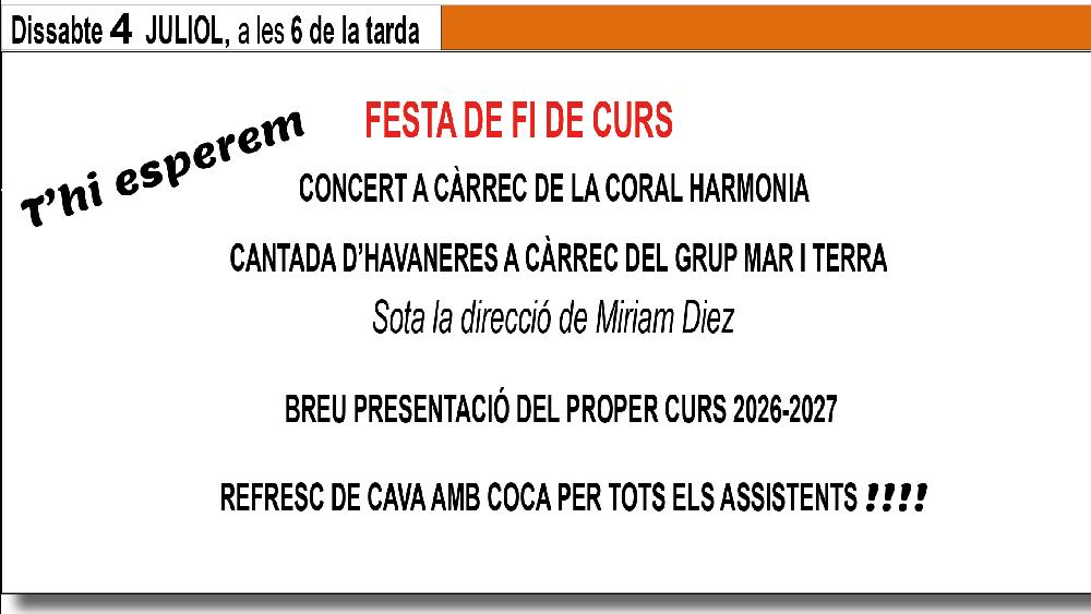 Festa fi ce curs
